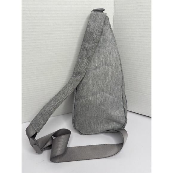 Vera Bradley Sling Gray Over Shoulder Bag Adjustable Strap -Front Pocket - Picture 2 of 8